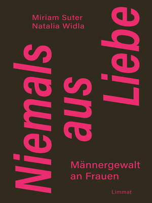 cover image of Niemals aus Liebe